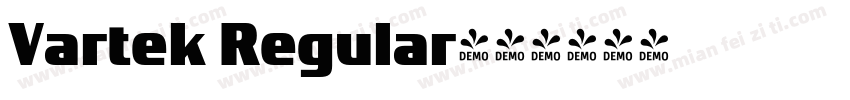 Vartek Regular字体转换